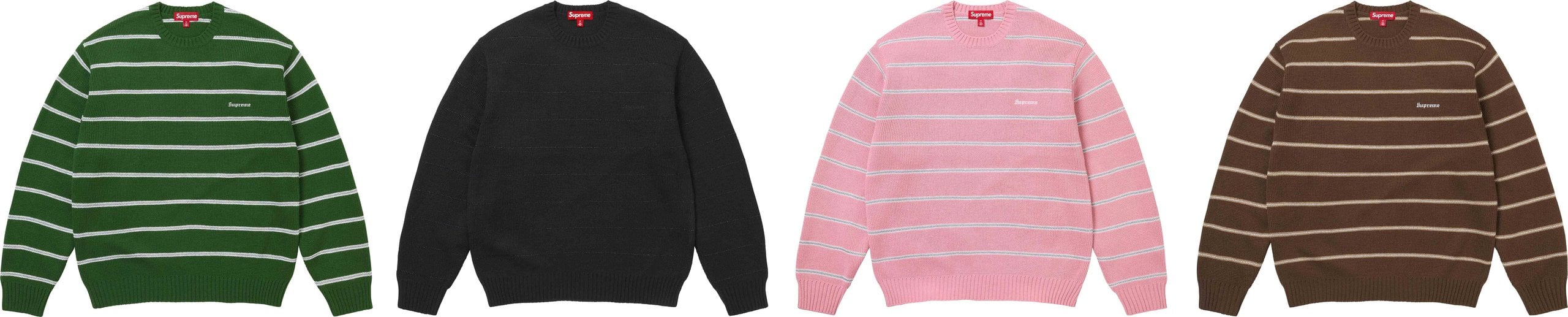 Metallic Stripe Sweater